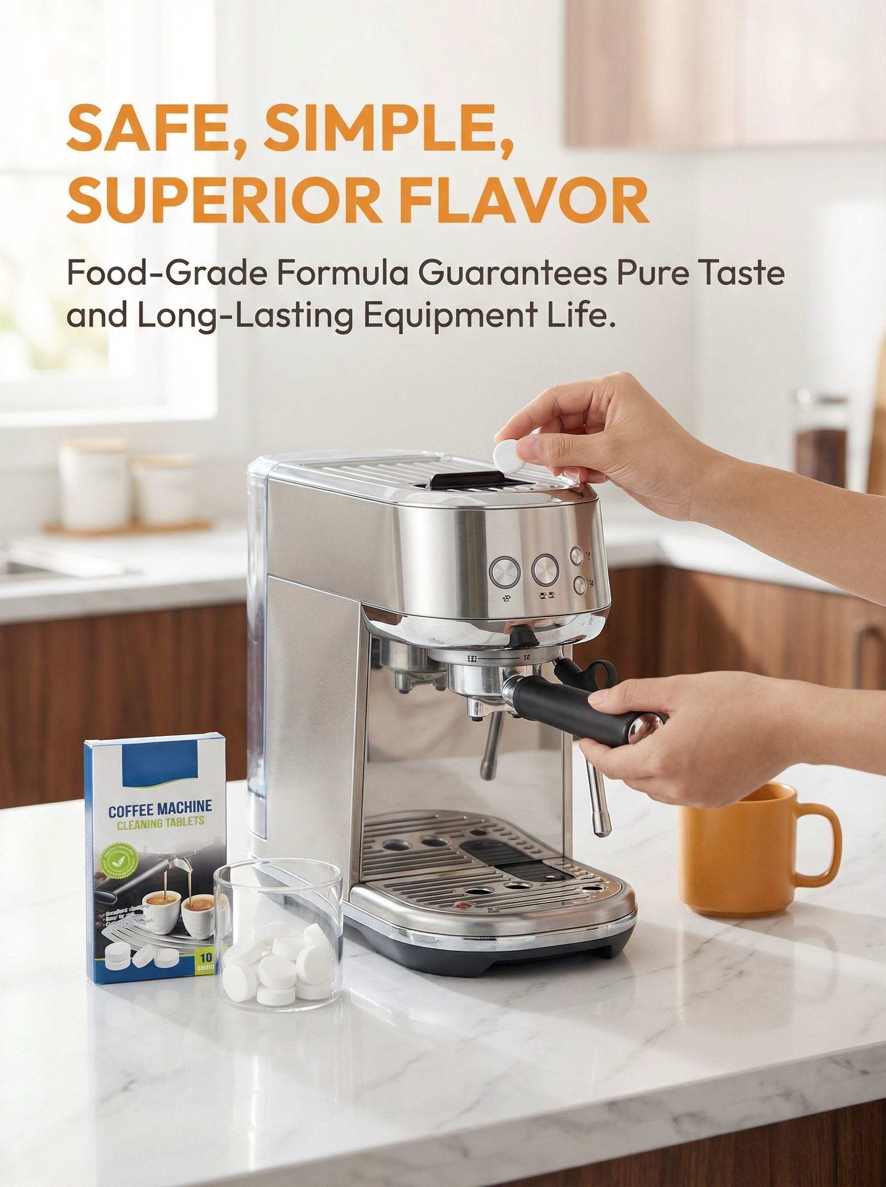 Espresso Machine Cleaning Tablets